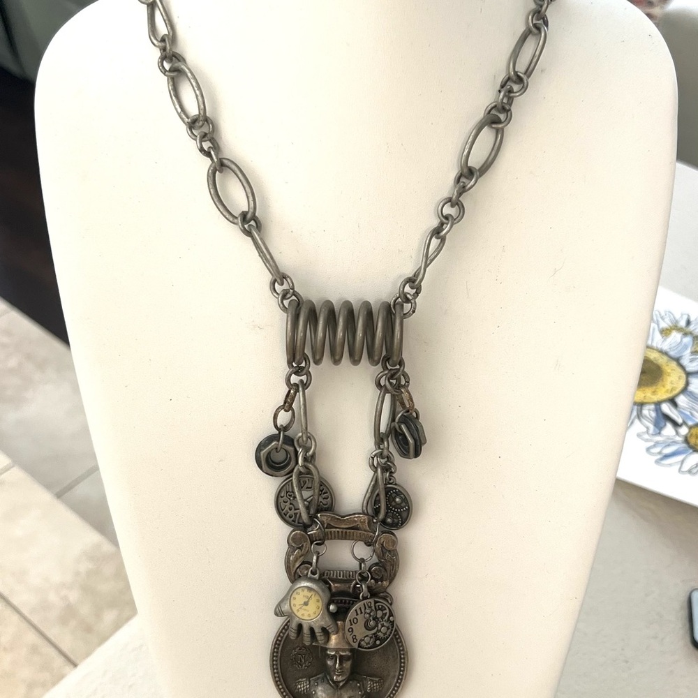 Industrial Chic Hippie Necklace
